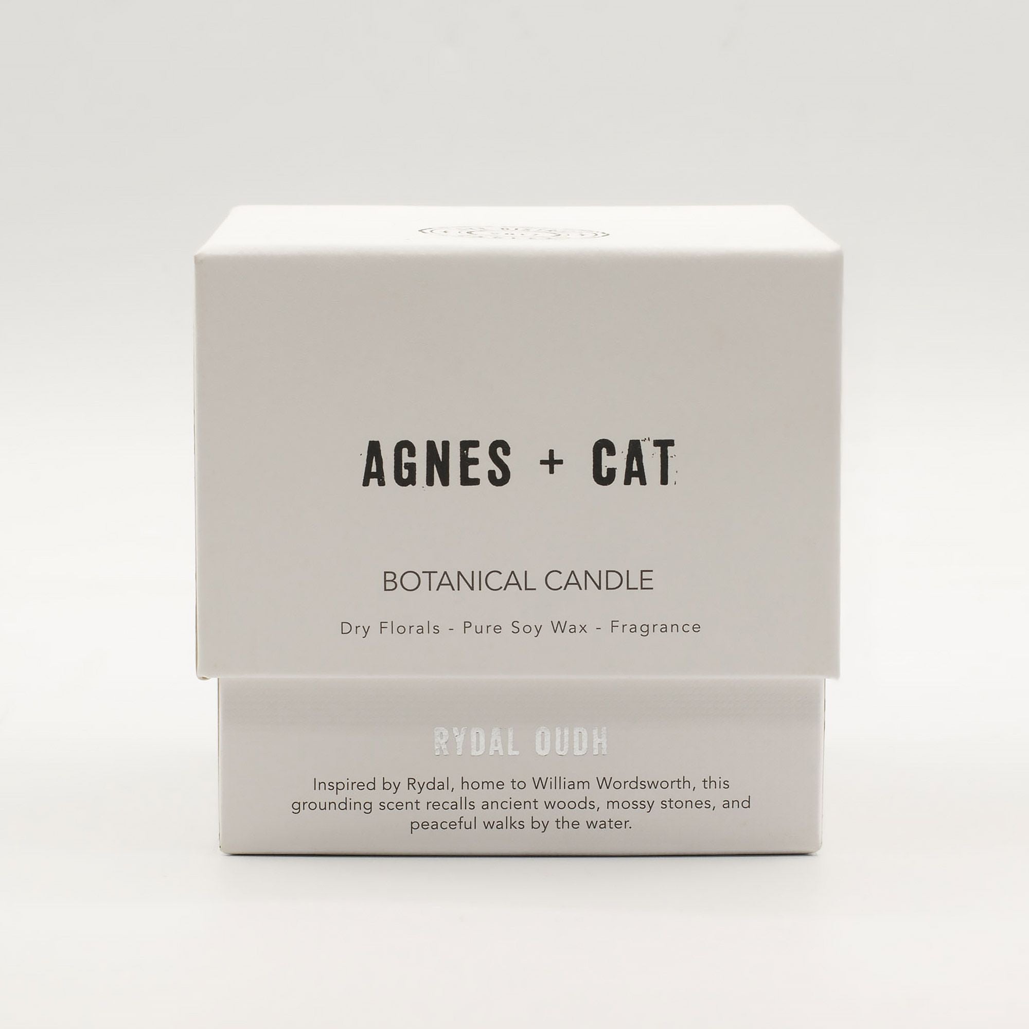 Agnes + Cat Botanical Soy Wax Candle - Rydal Oudh