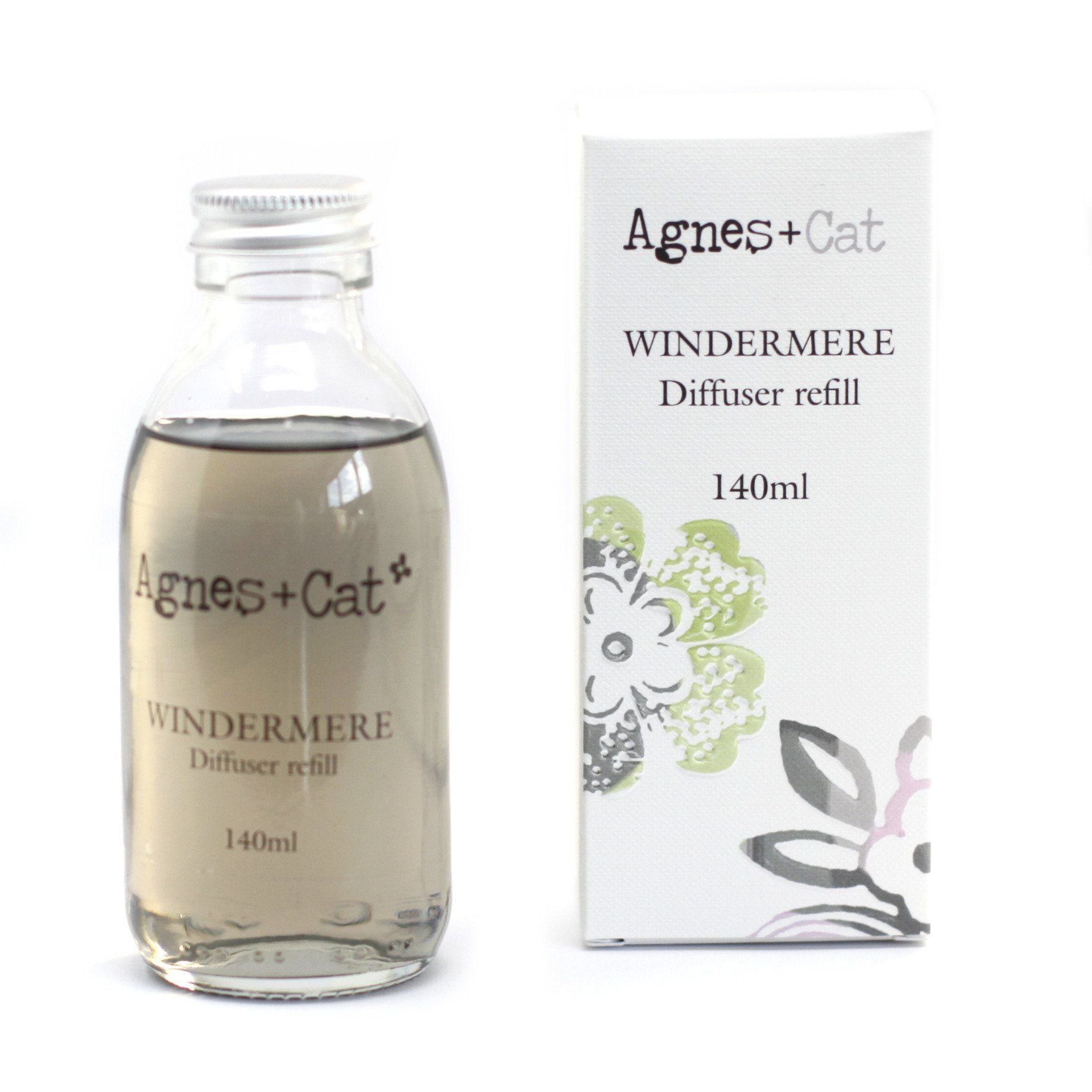 Agnes + Cat Reed Diffuser Refill - Windermere 150ml
