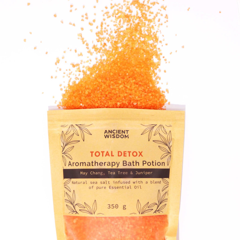Aromatherapy Bath Potion in Kraft Bag 350g - Total Detox