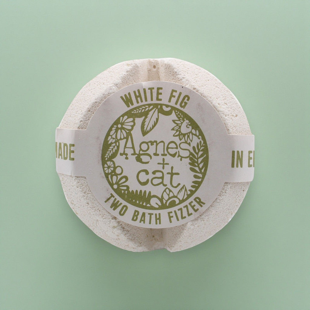 Agnes + Cat Bath Fizzer - White Fig