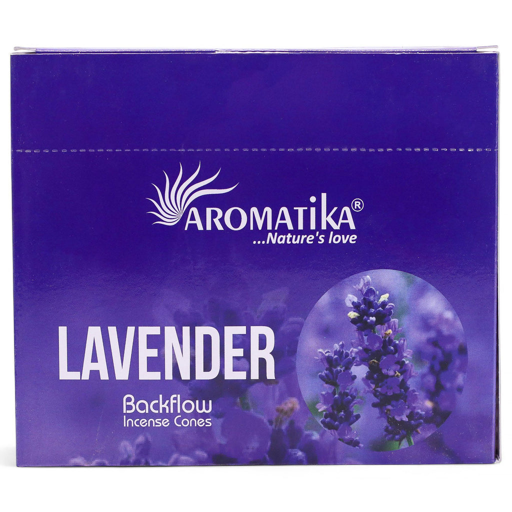 Pack of 10 Masala Backflow Incense - Lavender